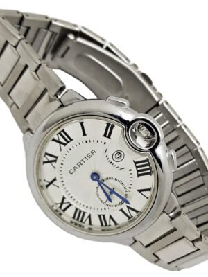 <br>CARTIER BALLON BLUE Hombre . Color Plateado.