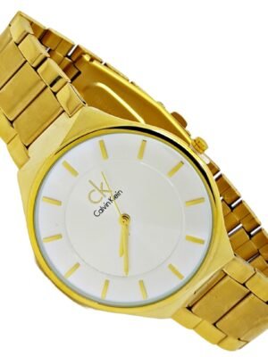<br> CALVIN KLEIN D6263 Hombre . Color Dorado .