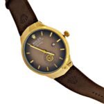 <br> ROLEX AIR KING - CUERO Hombre . Color Café.