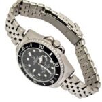 <br> ROLEX SUBMARINER TRENZADO Hombre . Color Plateado.