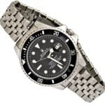 <br> ROLEX SUBMARINER TRENZADO Hombre . Color Plateado.