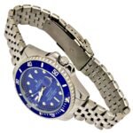 <br> ROLEX SUBMARINER TRENZADO BLUE Hombre . Color Plateado.