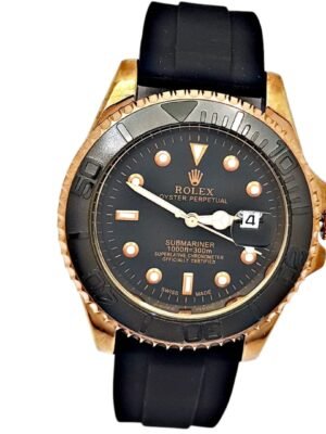 <br> ROLEX SUBMARINER SILICONA  Hombre . Color Negro.