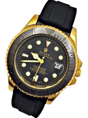 <br> ROLEX SUBMARINER SILICONA Hombre . Color Negro.