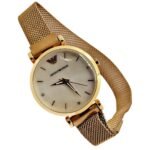 <br> EMPORIO ARMANI M9192 Mujer . Color Oro rosa.