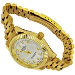 <br> ROLEX PRESIDENCIAL MURANO Mujer . Color Dorado .