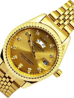 <br> ROLEX PRESIDENCIAL MURANO Mujer . Color Dorado .