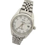 <br> ROLEX PRESIDENCIAL NUMEROS ROMANOS Mujer . Color Plateado .