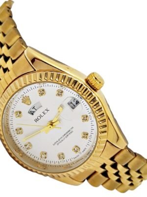 <br> ROLEX PRESIDENCIAL MURANO Mujer . Color Dorado.