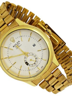 <br> ROLEX GENEVE CELLINI Hombre . Color Dorado .