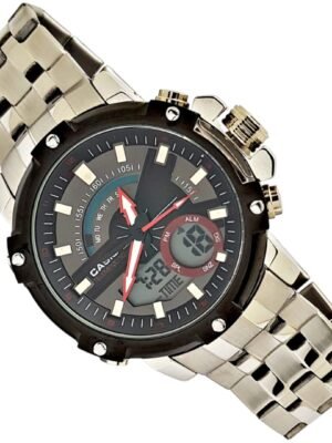 <br> CASIO H5427 Hombre . Color Plateado .