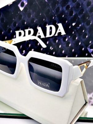 <br> PRADA SUNGLASS SQUAD P5480 Color blanco