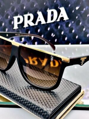 <br> PRADA SUNGLASS ELEGANT P5325 Color café