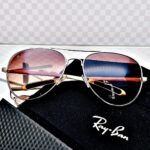 <br> RAY BAN SUNGLASS AVIADOR R4296 Color Café -plateado