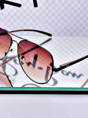 <br> RAY BAN SUNGLASS AVIADOR R4296 Color Cafe-negro