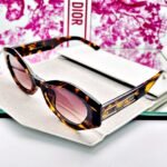 <br> CHRISTIAN DIOR OVAL-FRAME C7323 Color carey-rosado