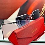 <br> CARTIER ELEGANCE C7344 Color Negro-plateado