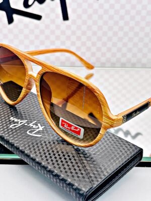 <br> RAY -BAN  SUNGLASS WOOD R7325