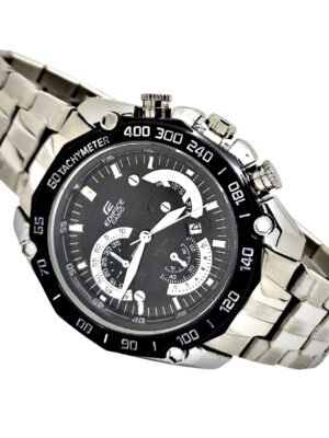 <br> CASIO EDIFICE 550 Hombre . Color Plateado.