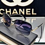 <br> CHANEL SUNGLASS Color Negro-dorado
