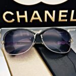 <br> CHANEL SUNGLASS Color Negro-dorado
