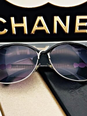 <br> CHANEL SUNGLASS Color Negro-dorado