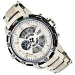 SUMERGIBLE CASIO M5530 Hombre. Color Plateado