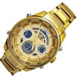 <br> SUMERGIBLE CASIO F4620 Hombre. Color Dorado