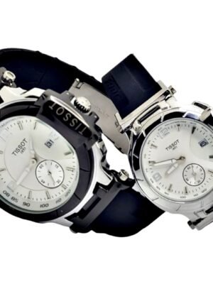 <br> TISSOT T-RACE  Pareja. Color Negro.