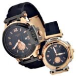 <br> TISSOT T-RACE Pareja. Color Negro.