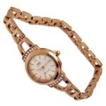 <br> SUMERGIBLE Q&Q JOYITA Mujer. Color Oro Rosa.