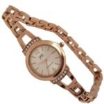 <br> SUMERGIBLE Q&Q JOYITA Mujer. Color Oro Rosa.