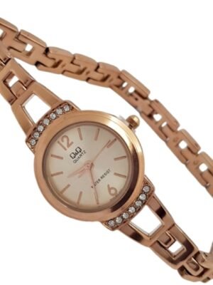 <br> SUMERGIBLE Q&Q  JOYITA Mujer. Color Oro Rosa.