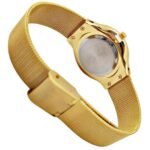<br>SUMERGIBLE Q&Q MALLA D4552 Mujer. Color Dorado.
