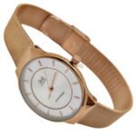 <br> SUMERGIBLE Q&Q MALLA D4552 Mujer. Color Oro Rosa.