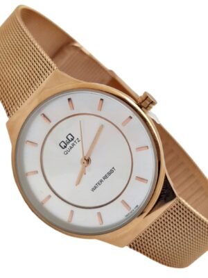 <br> SUMERGIBLE Q&Q  MALLA D4552 Mujer. Color Oro Rosa.