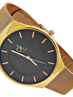 <br> CALVIN KLEIN PLANO U3325 Hombre . Color Oro rosa.