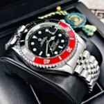 ROLEX SUBMARINER PULSO TRENZADO. Hombre. Plateado. Edición Coca Cola.