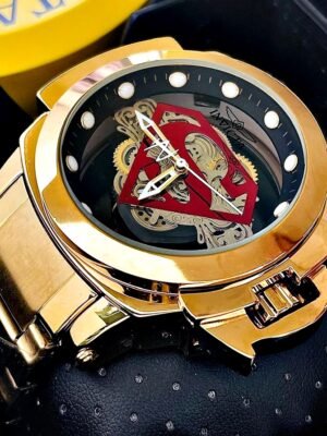 INVICTA SUPERMAN EDITION. Hombre. Dorado.