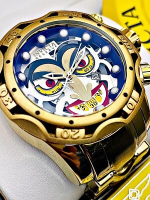INVICTA GUASON EDITION. Hombre. Dorado.