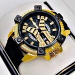 INVICTA SPORT EDITION. Hombre. Negro- Dorado.