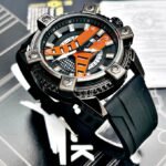 INVICTA SPORT EDITION. Hombre. Negro- Naranja.