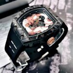 RICHARD MILLE VETAS DRAGON. Hombre. Negro- Blanco.