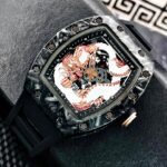 RICHARD MILLE VETAS DRAGON. Hombre. Negro- Blanco.
