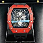 RICHARD MILLE SAMURAI. Hombre. Rojo Negro.