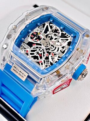 RICHARD MILLE MCLAREN. Hombre. Azul.