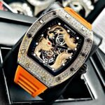 RICHARD MILLE MURANO DRAGON. Hombre. Naranja- Oro Rosa.