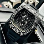 RICHARD MILLE MURANO DRAGON. Hombre. Negro- Plateado.
