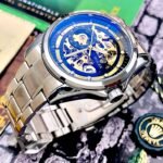 ROLEX AUTOMATICO MACHINE. Hombre. Plateado.