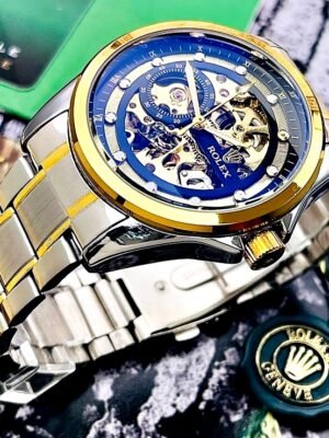 ROLEX AUTOMATICO MACHINE. Hombre. Bicolor.